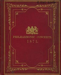 Philharmonic Concerts 1871