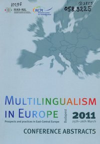 Multilingualism in Europe 2011