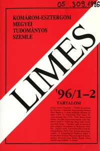 Limes Komárom-Esztergom Megyei Tudományos Szemle '96/1-2